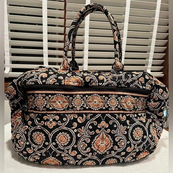 RETIRED: Vera Bradley | Cafe Latte duffel bag - Picture 2 of 16